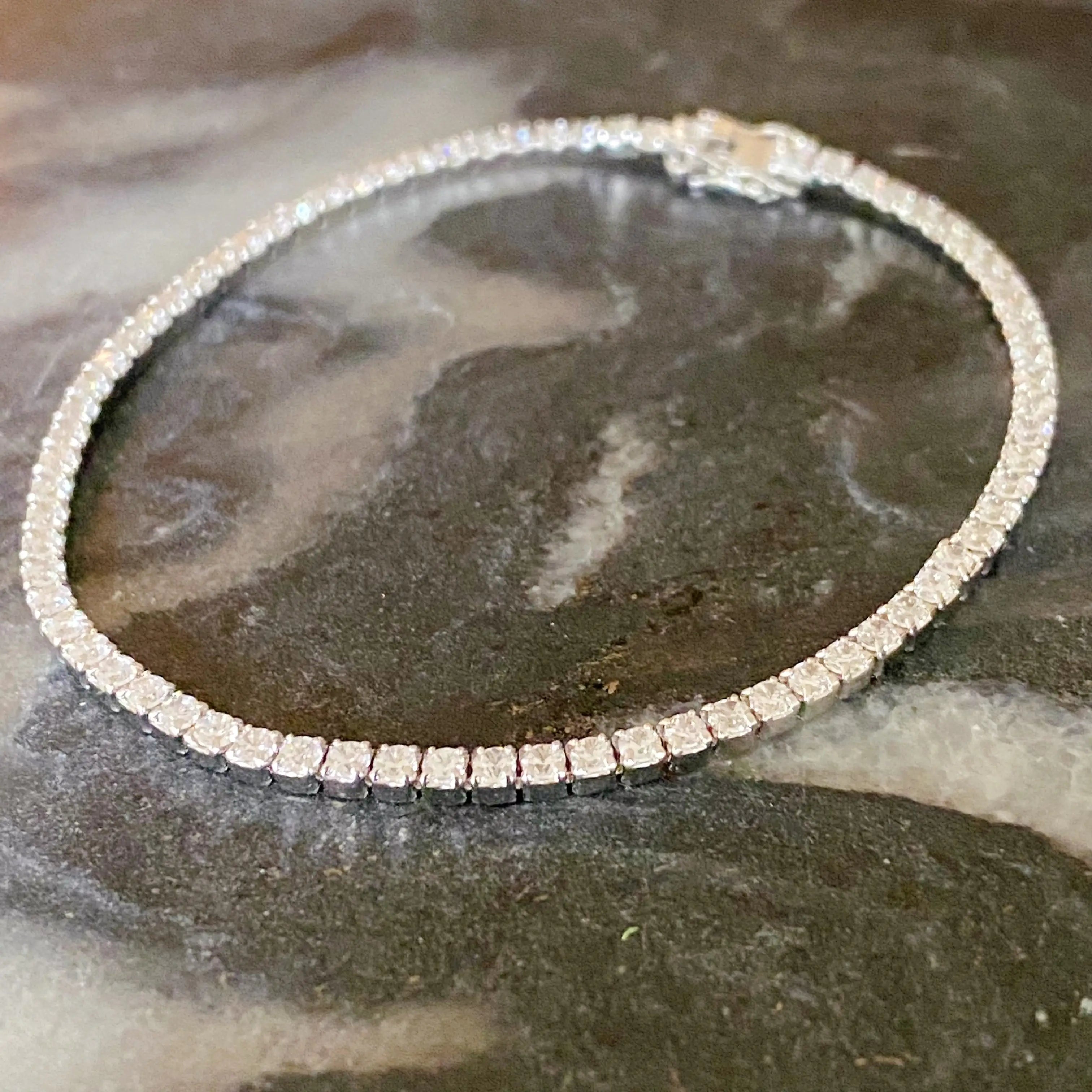 Elena Sterling Silver Tennis Bracelet