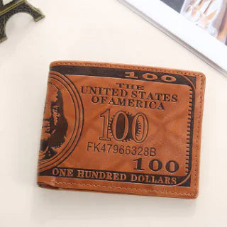 Cartera de Dólar en Cuero PU